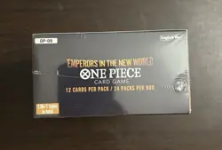 One Piece TCG OP-09 Emperors In The New World Booster Box SEALED ENGLISH - Image 2