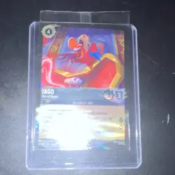 Disney Lorcana TCG Iago - Out of Reach 8/D23 EN 8 D23 Promo Foil - Image 1