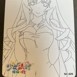 Goddess Story - Maiden Party 4 - Sketch Card - SH-020 Anime Bikini OOP - Image 2