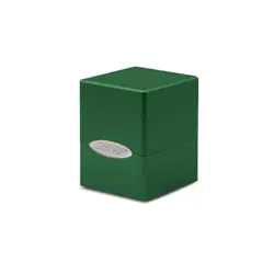 Ultra Pro E-15588 Satin Cube Deck Box-Forest Green - Image 1