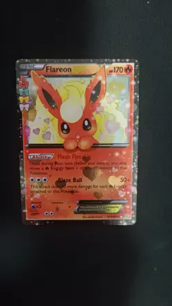 Flareon EX RC6/RC32 Holo EX Rare Generations Pokemon - Image 1
