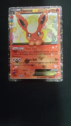 Flareon EX RC6/RC32 Holo EX Rare Generations Pokemon - Image 2