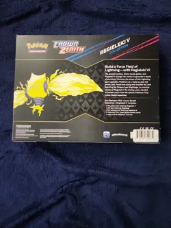 Pokemon TCG Crown Zenith Regieleki V Collection Box - Sealed - Brand New 820650851834 - Image 4