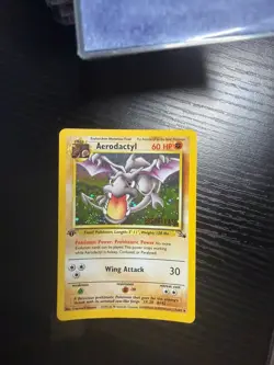 Pokemon TCG COSMOS Aerodactyl Prerelease Promo Holo Foil European - BIN! - Image 3