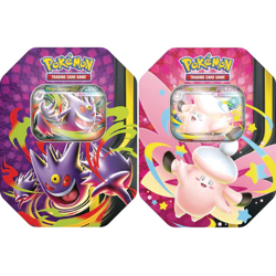 Pokemon TCG: Mega Moonlight Tins GENGAR EX + CLEFABLE EX - 🚨SEALED IN HAND🚨 - Image 1