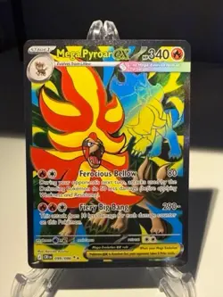 Pokemon TCG 'Chaos Rising': Mega Pyroar EX 099/086 - Image 1