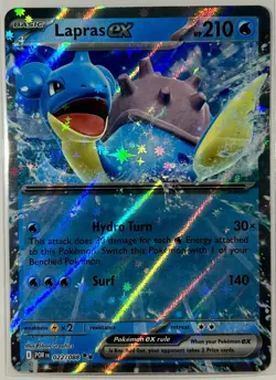 Pokemon TCG - Lapras ex 022/088 Me03: Perfect Order Holo Double Rare NM - Image 1