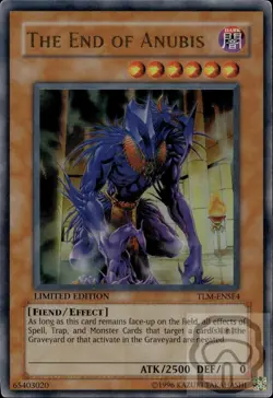 The End of Anubis TLM-ENSE4 Ultra Rare The Lost Millennium Yu-Gi-Oh Limited NM/M - Image 2