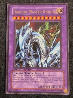 Dragon Master Knight - UE02-EN001 - Ultra Rare Yugioh Promo Card MP Yu-Gi-Oh! - Image 1