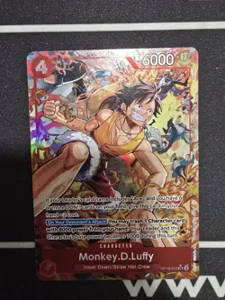 Monkey.D.Luffy, OP16-015, Alt Art AA, One Piece TCG English - Image 1