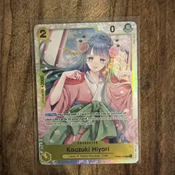 ONE PIECE TCG Wings of the Captain Kouzuki Hiyori OP06-106 SR NM-M English - Image 1