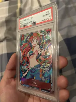 One Piece PB Storage Box Set Nami PSA 10 Japanese - Image 2