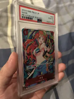 One Piece PB Storage Box Set Nami PSA 10 Japanese - Image 3