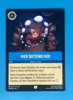 Disney Lorcana Rise of the Floodborn Four Dozen Eggs 163/204 German - Image 1