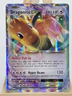 Dragonite EX - 72/108 - Pokemon standard size Promo Ultra Rare Card NM - Image 1