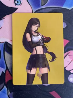 #52 Tifa, Martial Artist Gold Stamped 52/53 Final Fantasy Art Series MTG Card - Image 1