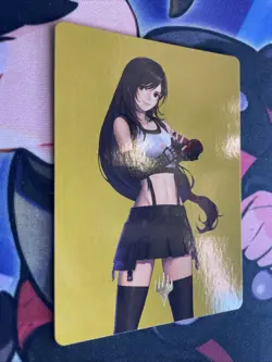 #52 Tifa, Martial Artist Gold Stamped 52/53 Final Fantasy Art Series MTG Card - Image 2