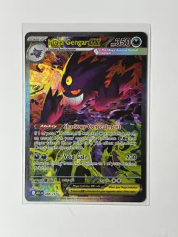 Pokemon Mega Gengar EX 284/217 Near Mint Holo Foil 100% Authentic Fast Shipping - Image 3