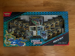 Pokemon TCG Crown Zenith Sea and Sky Premium Collection Box Brand New & Sealed - Image 1