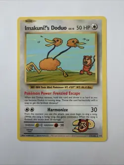 Pokemon Evolutions Imakuni's Doduo TCG Card 112/108 2016 Rare Regular - Image 1
