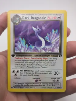 Pokemon Dark Dragonair 33/82 Team Rocket Regular 1st Edition - Image 1