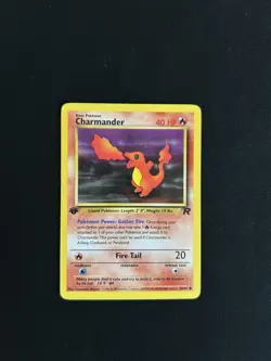 Pokemon TCG Charmander Team Rocket 50/82 Regular 1st Edition Common Card (#2) - Image 1