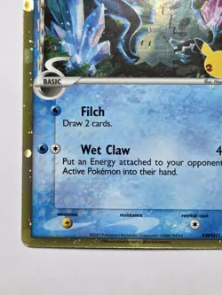 Pokemon TCG Mimikyu (Delta Species) Black Star Promo SWSH136 Celebrations NM - Image 5