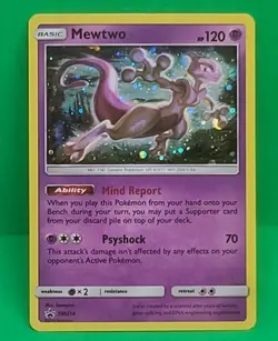 2016-19 Pokemon SM Black Star Promos Mewtwo #SM214 - Image 1
