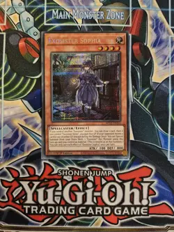 MP23-EN255 Exosister Sophia Prismatic Secret Rare 1st Ed Yu-Gi-Oh! - Image 1