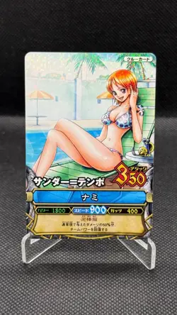 2008 ONE PIECE ONEPY BERRY MATCH Nami Robin Swimsuit Bikini 5 cards Carddass LP - Image 5