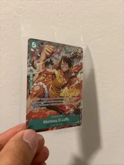 Monkey.D.Luffy P-135 Winner Stamp OP16 Pre-Release Event Promo Card Sealed - Image 3