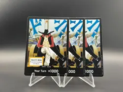 Dracule Mihawk DON!! Card x3 Lot | OP-14 The Azure Sea's Seven - One Piece NM/M - Image 1