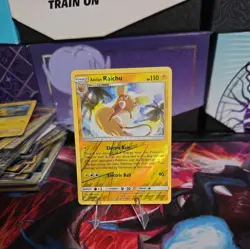 Alolan Raichu 57/236 Sm-Unified Minds Reverse Holo Rare Pokemon Card - Image 1