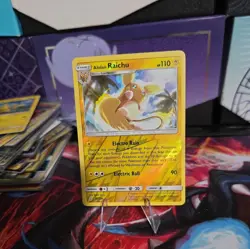 Alolan Raichu 57/236 Sm-Unified Minds Reverse Holo Rare Pokemon Card - Image 2