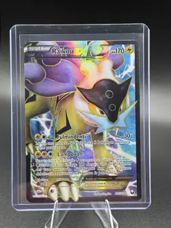 Pokemon Raikou EX 105/108 Full Art Holo 170 HP Italian 2012 Trading Card - Image 1