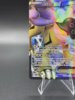 Pokemon Raikou EX 105/108 Full Art Holo 170 HP Italian 2012 Trading Card - Image 5