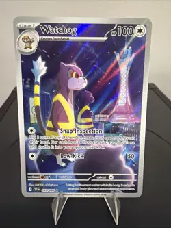 Pokemon TCG Watchog IR 097/086 Chaos Rising Full Art New Nice Card!! - Image 1