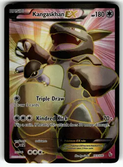 Kangaskhan EX (103 Full Art) 103/106 XY - Flashfire LP+ Pokemon Card TCG - Image 1