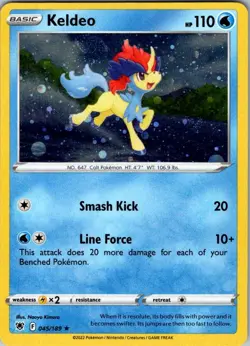Keldeo - (Cosmos Holo) 045/189 Miscellaneous Cards & Products Holo NM - Image 1