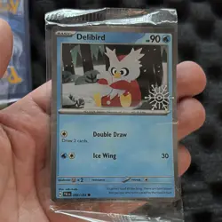 Pokemon TCG Stamped Promo Lot 5 Cards Pikachu Articuno Delibird English - Image 3