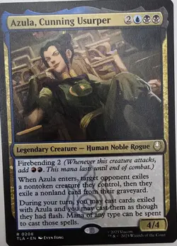 MTG Azula Cunning Usurper Commander Deck Fire Nation Grixis Combat Control EDH🔥 - Image 1