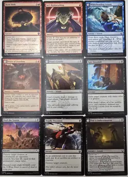 MTG Azula Cunning Usurper Commander Deck Fire Nation Grixis Combat Control EDH🔥 - Image 3