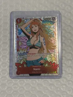 One Piece Card Game Nami TR ST01-007 Super Rare Alternate Art MINT - Image 1