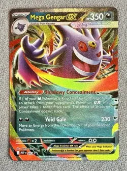 Pokemon TCG Mega Gengar EX 073 Black Star Promo Mega Moonlit Tin - Image 1