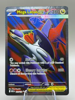 Mega Latias ex 163/132 Ultra Rare Mega Evolution Pokemon Near Mint - Image 1