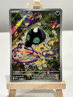 Shroodle 149/132 Illustration Rare Mega Evolution Pokemon Near Mint - Image 1