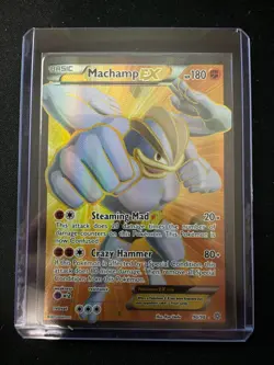 Machamp EX Full Art - 2015 Pokemon XY Ancient Origins #90/98 NM - Image 3