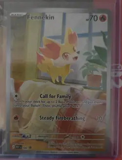 Fennekin 080 - Pokemon Center - Stamped Promo - Chaos NM + 2nd Promo No Stamp 💎 - Image 3