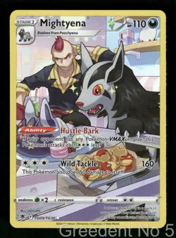 Mightyena TG09/TG30 Holo Astral Radiance Trainer Gallery Pokemon MP - Image 1