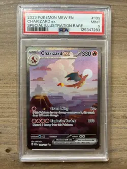 Charizard EX 199/165 Special Illustration Rare S&V 151 PSA 9 Very Clean! - Image 1